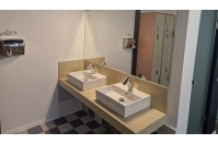 Lavoare cu blat solid surface Padel